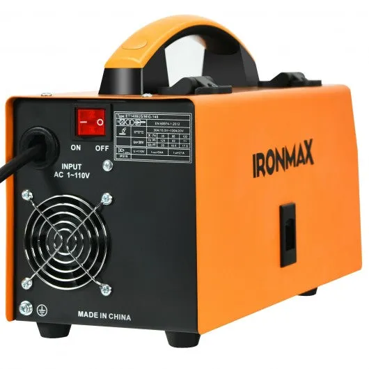 110V MIG 140 Welding Machine Automatic Feed Welder w/IGBT System & Synergic Adj