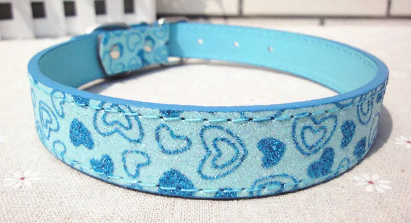 15" Leather Pet Collars Wholesale