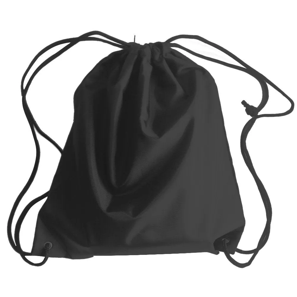 AVESON Pack of 4 Portable Travel Dust-Proof Waterproof Nylon Travel Shoe Organizer Tote Bags w/Drawstring, 15"x13", Black