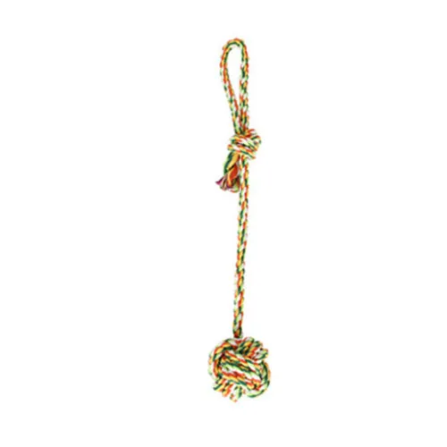 Color Weave Rope Ball Pet Dog Chewing Toy Doggy