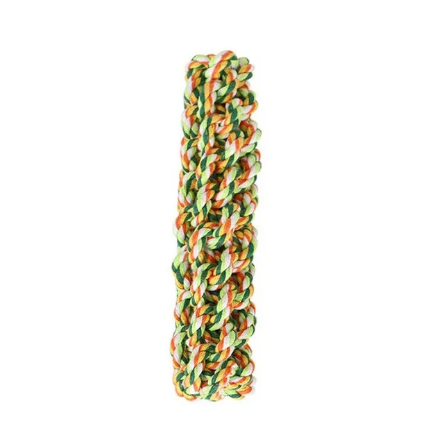 Color Weave Rope Ball Pet Dog Chewing Toy Doggy