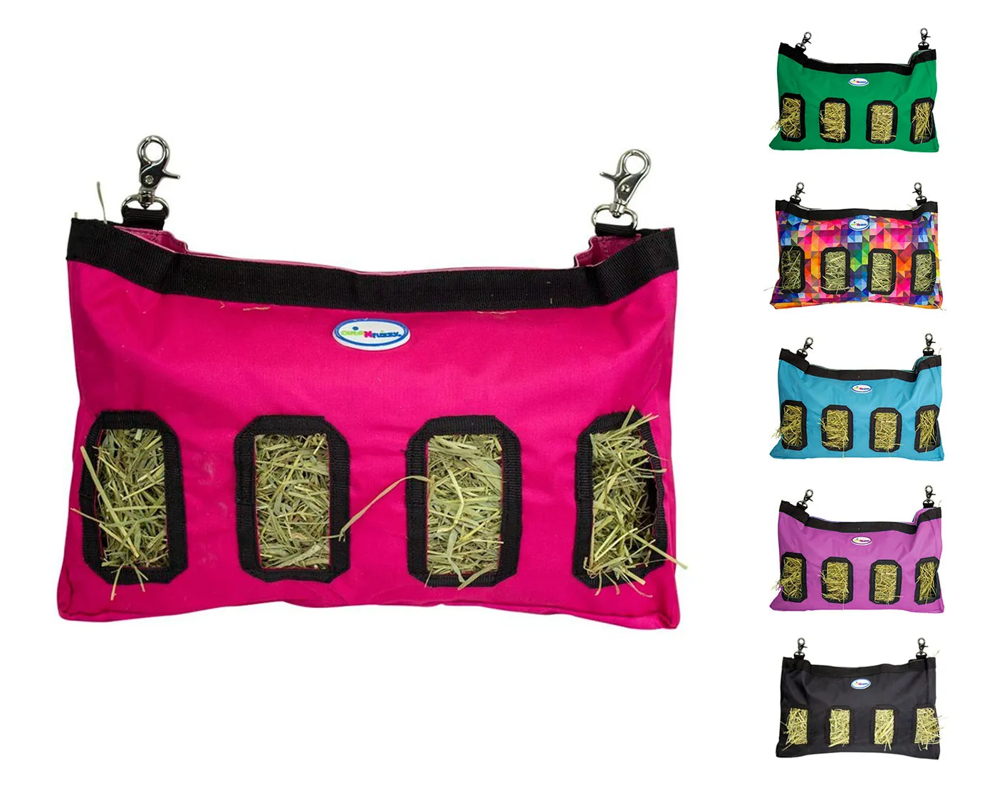 CuteNfuzzy Small Pet Medium Hay Bag for Guinea Pigs and Rabbits with 6 Month Warranty 18x11x1.5"