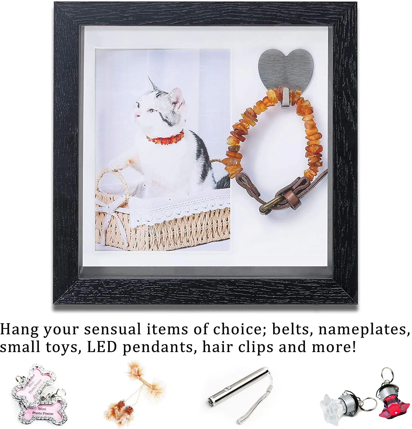 Dog Memorial Sentiment Frame,Pet Collar Frame Remembrance Sympathy Dog