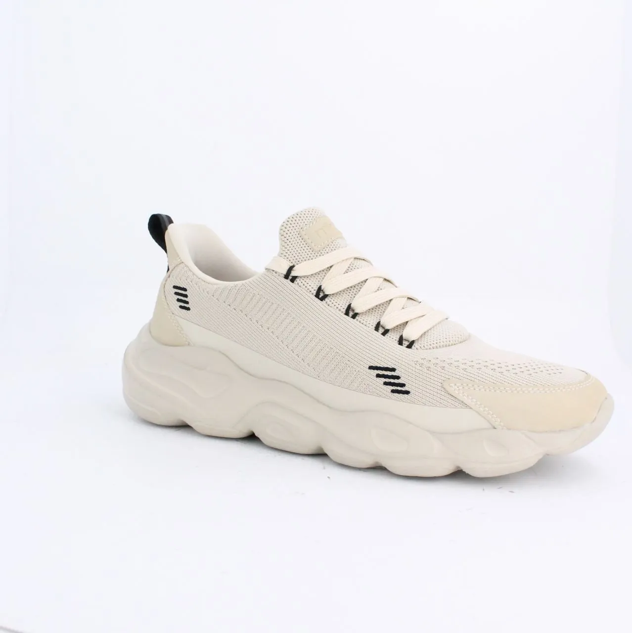 ECOKNIT TRAINERS - BEIGE