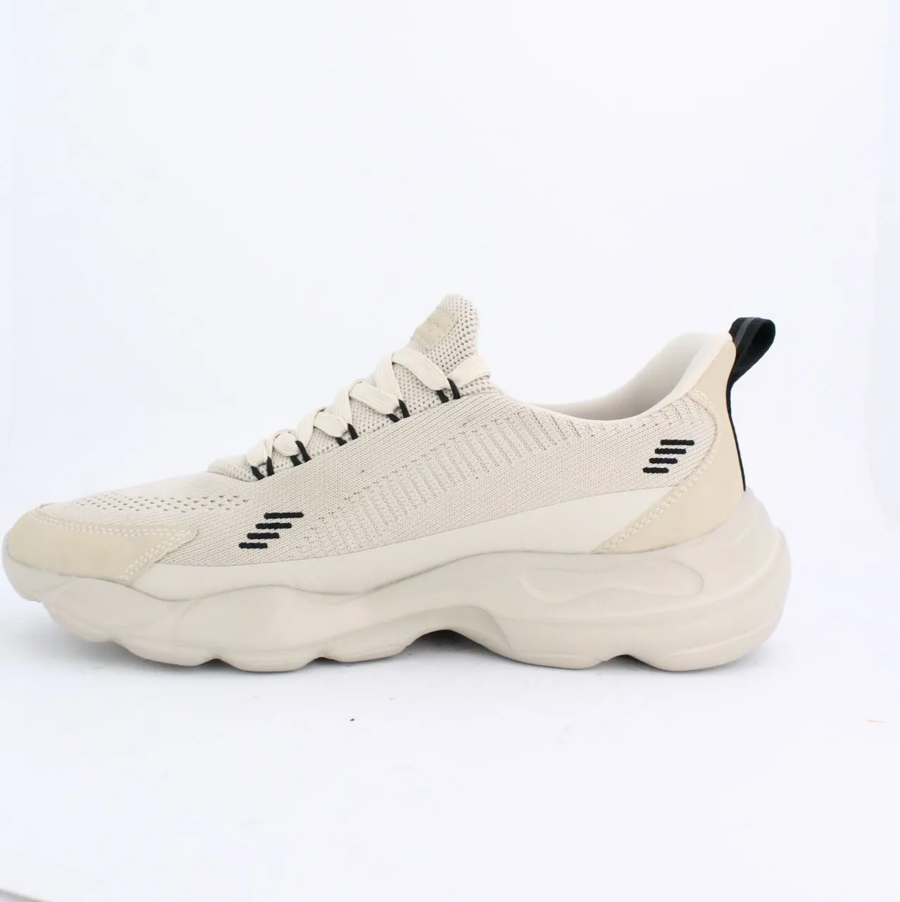 ECOKNIT TRAINERS - BEIGE