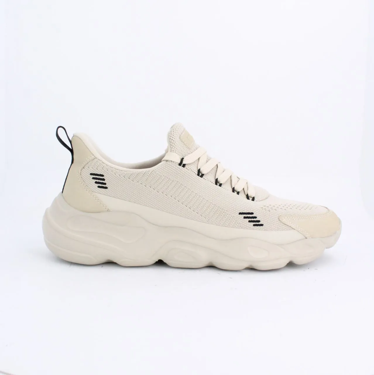 ECOKNIT TRAINERS - BEIGE