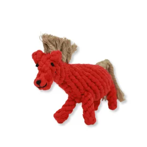 Ember the Red Horse Rope Toy