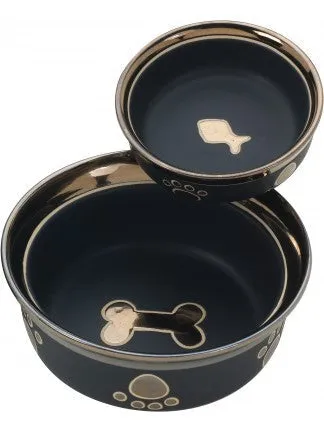Ethical Products RITZ COPPER RIM, 7″ DOG, BLACK