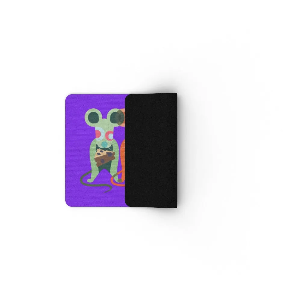 Floor Mats - Mice on Purple