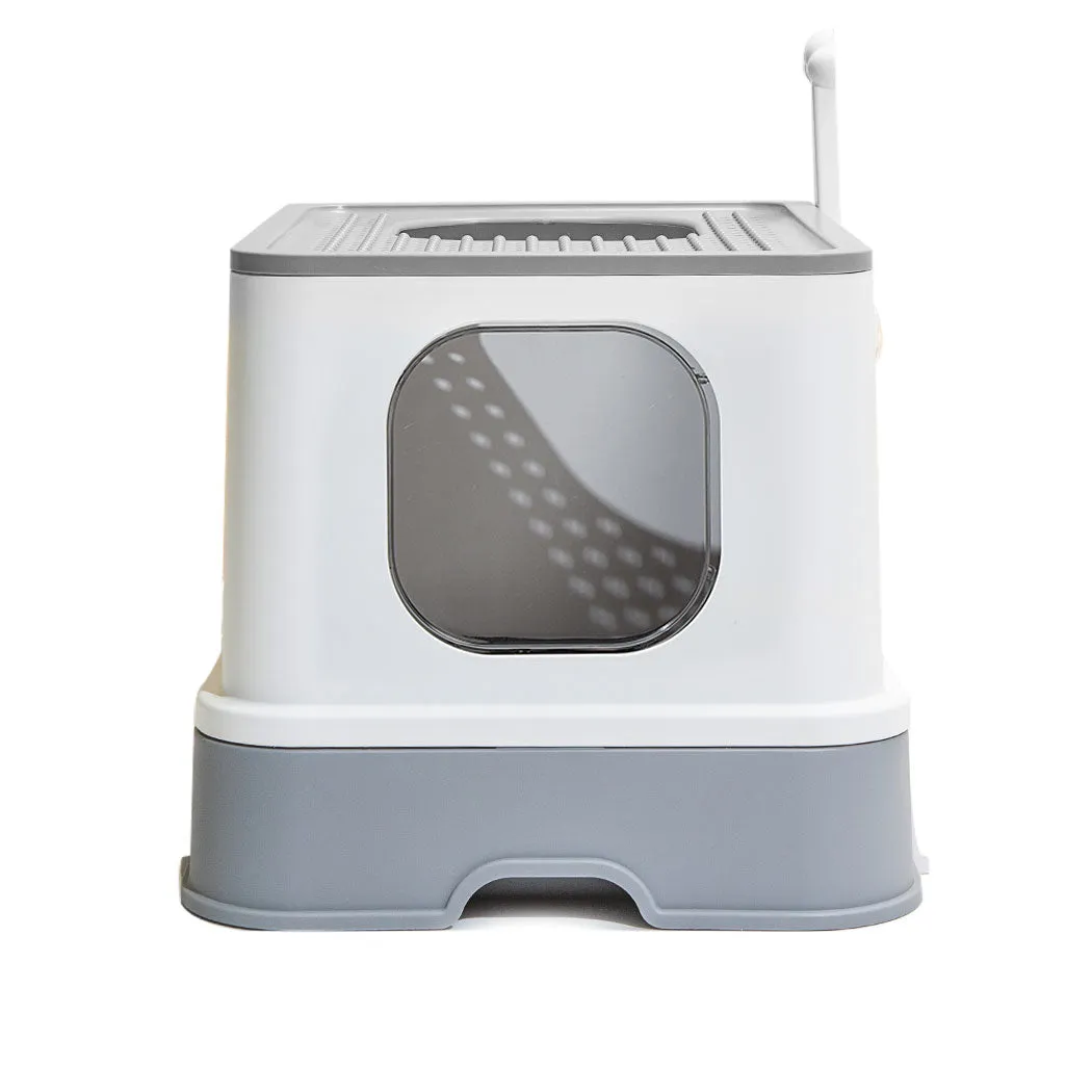 Fully Enclosed Cat Litter Box