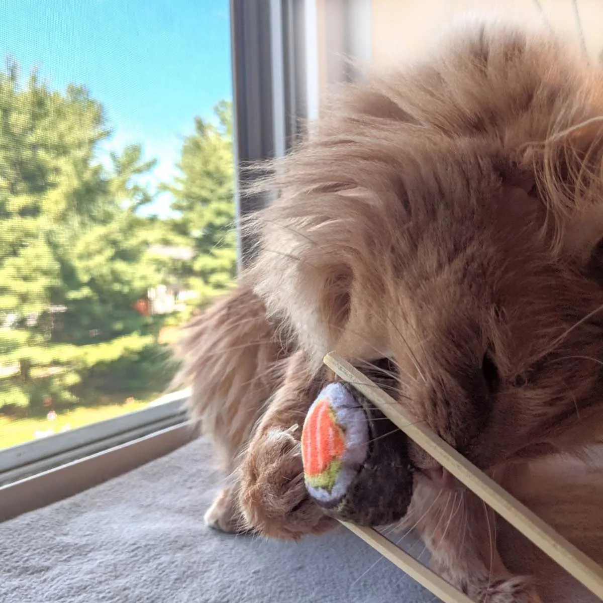 Kittybelles Classic Sushi Plush Catnip Toy