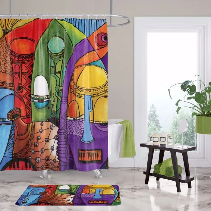 Masks  Shower Curtain