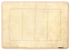 Memory Foam Bath Mat in Tan, 17 x 24 in
