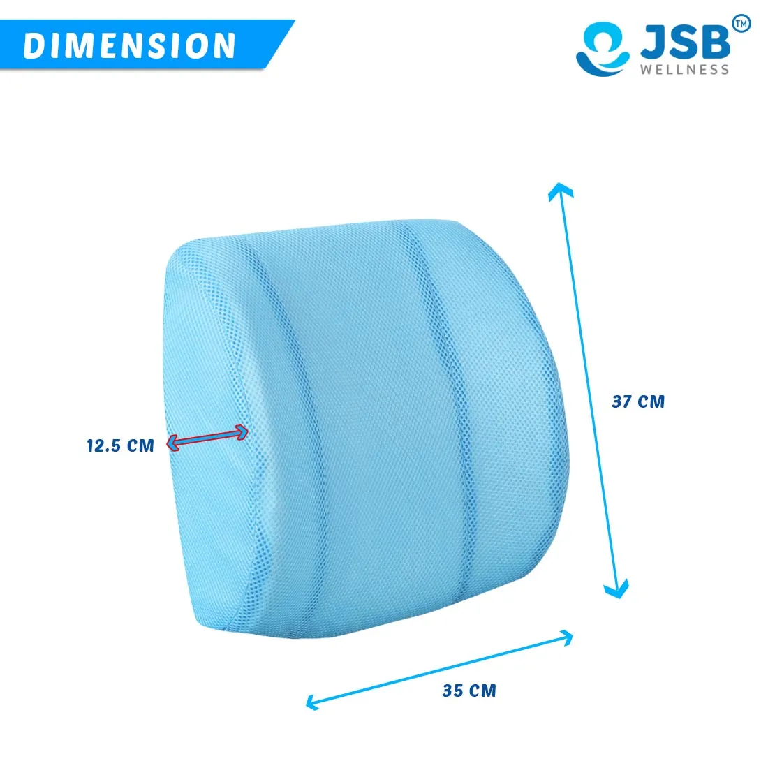 Memory Foam Lower Back Support JSB MF007