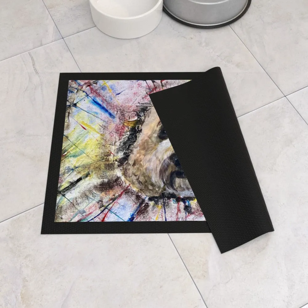Pet Bowl Mats - Rosie
