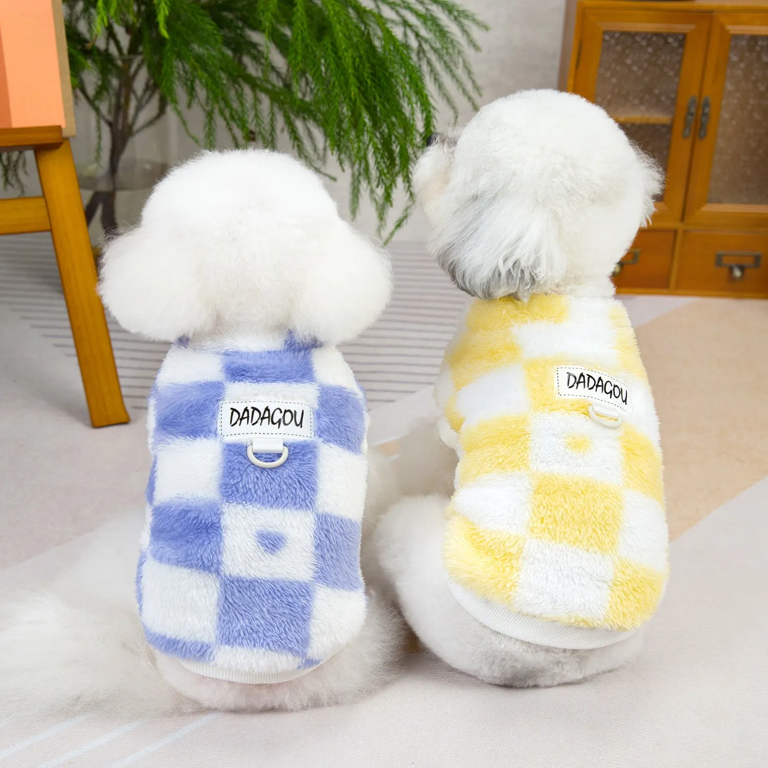 Pet Dog Clothes | Three-Color Two-Legged Fleece | 2024 New Autumn and Winter Pet Clothing