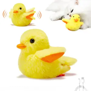 Plush Duck Cat Toys