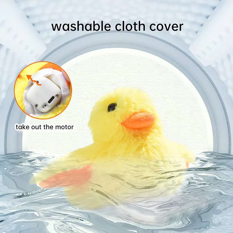 Plush Duck Cat Toys