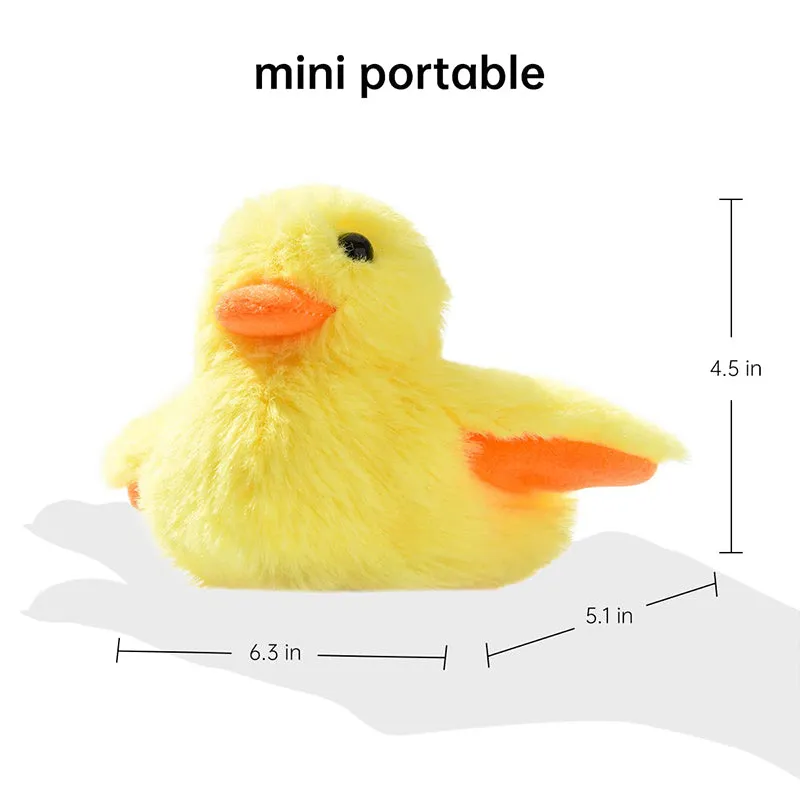 Plush Duck Cat Toys