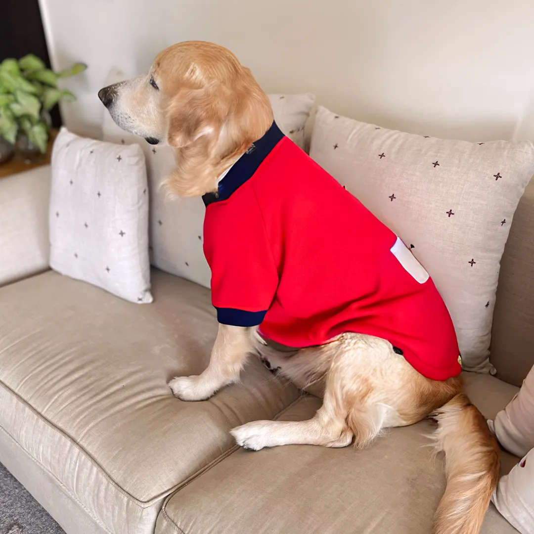 PoochMate Red Dog Sweatshirt
