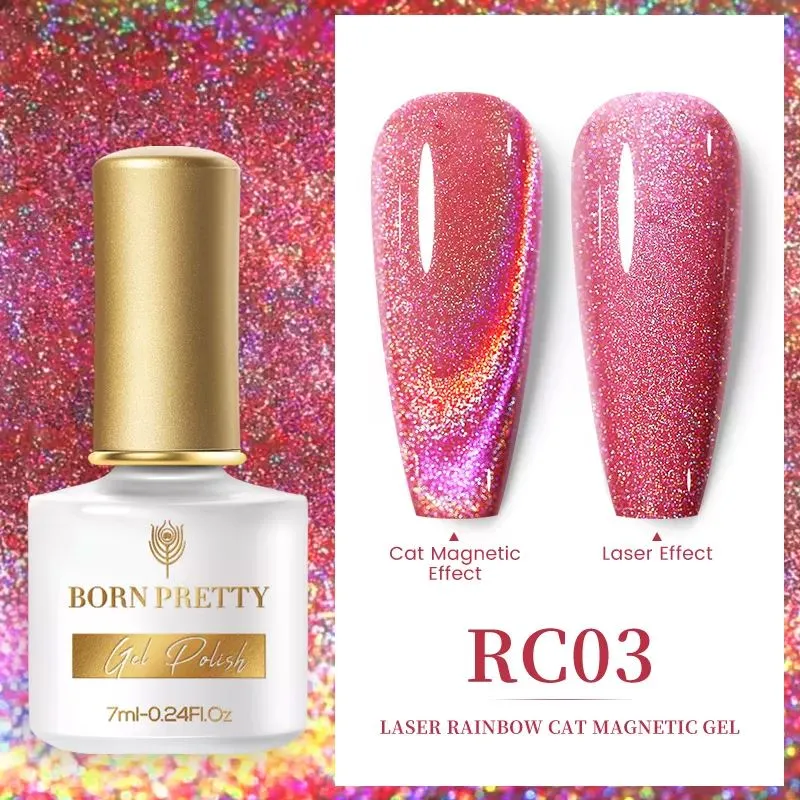Reflective Cat Eye Gel Polish Born Pretty