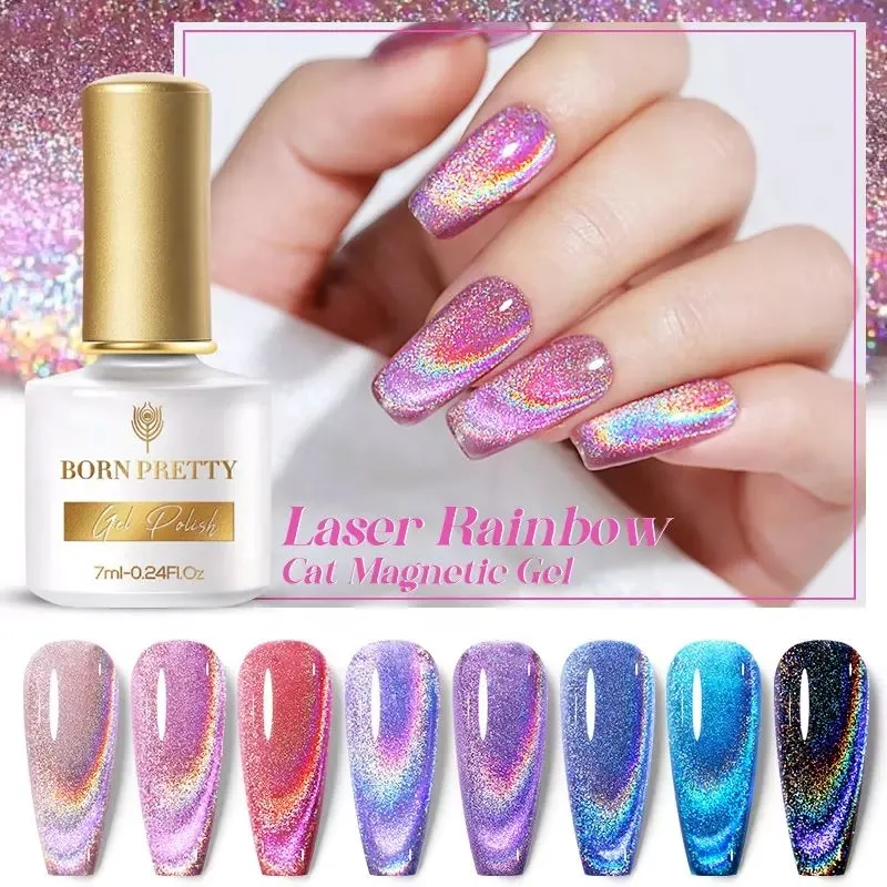 Reflective Cat Eye Gel Polish Born Pretty