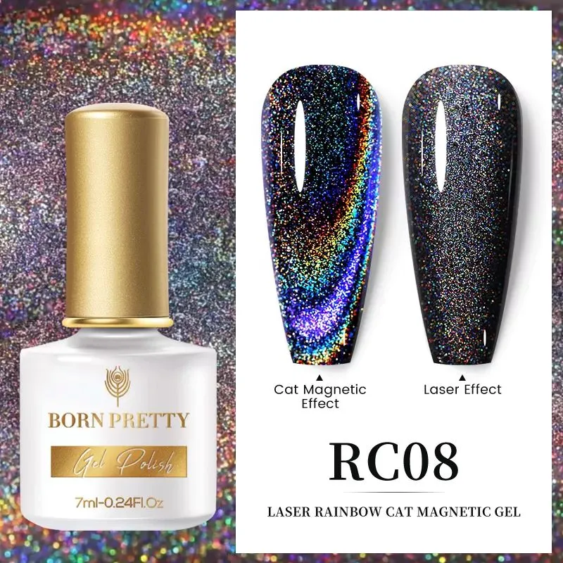 Reflective Cat Eye Gel Polish Born Pretty