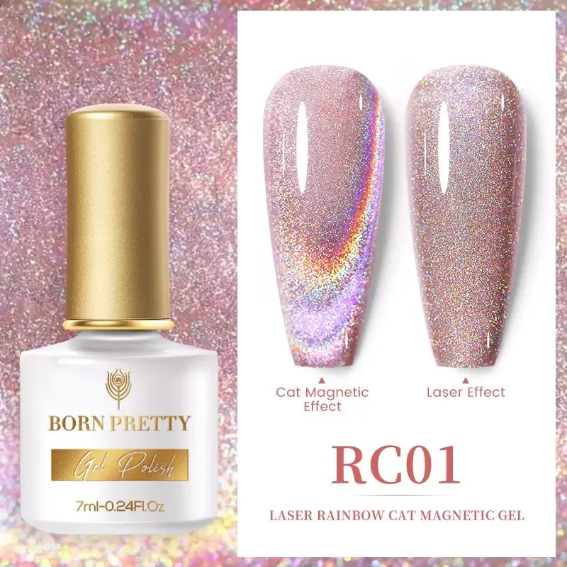 Reflective Cat Eye Gel Polish Born Pretty