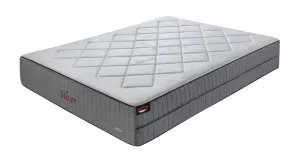 Soft luxury water cool gel memory foam with cooling silk fabric queen size mattress
