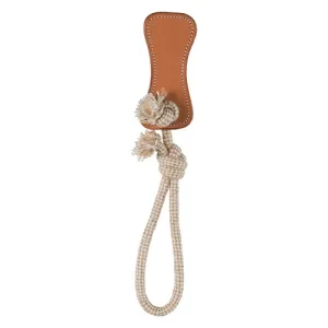 Trixie Leather Bone on a Rope